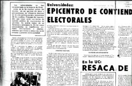 Epicentro de contiendas electorales