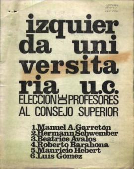 Eleccion de profesores al consejo superior