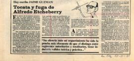 Columna en La Segunda Tocata y fuga de Alfredo Etcheberry