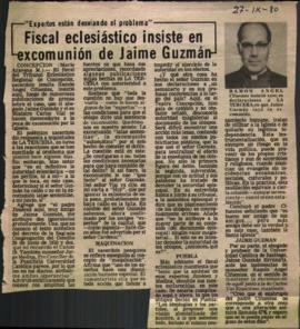 "EXPERTOS ESTAN DESVIANDO EL PROBLEMA": FISCAL ECLESIASTICO INSISTE EN EXCOMUNION DE JA...