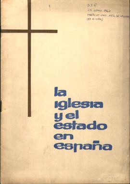 La Iglesia y el Estado en España