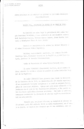 Actas Oficiales de la Comisión de Estudios de las Leyes Orgánicas Constitucionales