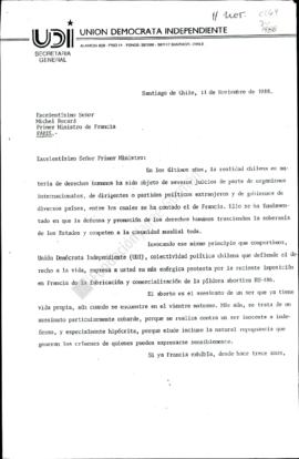 Carta a Michel Recard