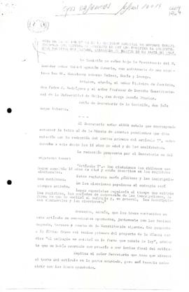 Acta de la sesión n.° 63 de la Comisión Especial de Reforma Constitucional...