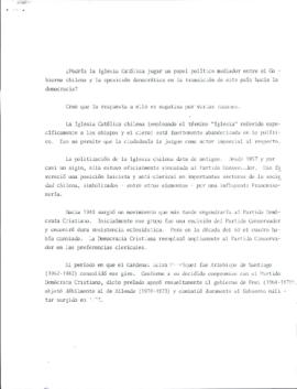 ¿PODRIA LA IGLESIA CATOLICA JUGAR UN PAPEL POLITICO MEDIADOR?