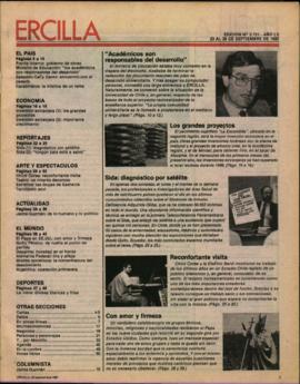 Entrevista en Ercilla De lo humano y lo político