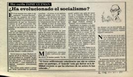 Columna en La Segunda ¿Ha evolucionado el socialismo?