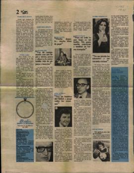 Entrevista en La Segunda Horas libres