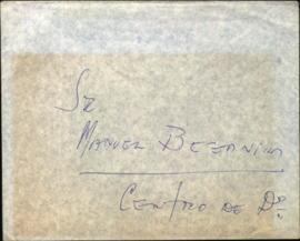Carta a Manuel Bezanilla