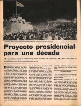 Entrevista en Qué Pasa Por la senda de una juricidad imperiosa y objetiva