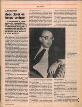Entrevista en Ercilla Ideas claras en tiempos confusos