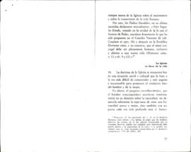 Fragmento de exhortación apostólica "Familiaris Consortio"