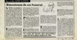 Columna en La Segunda Emociones de un funeral