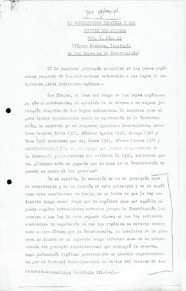 La Constitución española y las fuentes del derecho