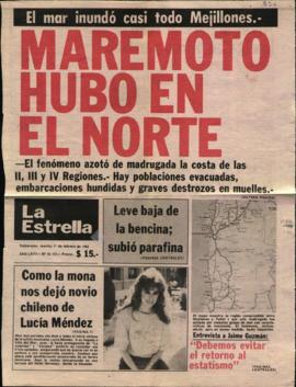 Entrevista en La Estrella "Hay que evitar el riesgo de retorno al estatismo"