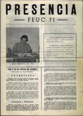 Presencia FEUC 71