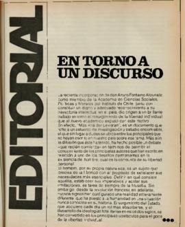 Editorial "En torno a un discurso", Realidad año 1, número 6