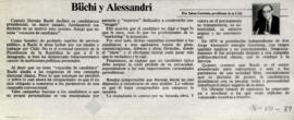 Columna en La Tercera Büchi y Alessandri