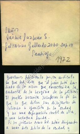 Carta a Jaime Guzmán