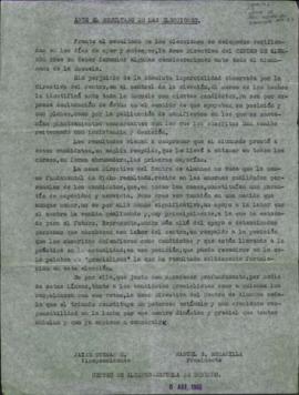 Ante el resultado de las eleciones