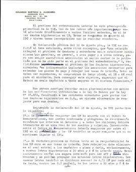 Borrador "El problema del endeudamiento interno"