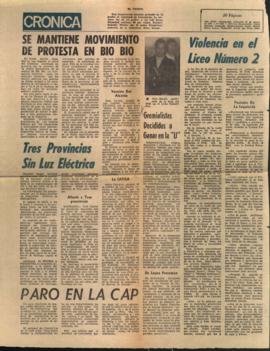 Prensa en Crónica. Gremialistas decididos en ganar en la "U"