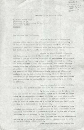 Carta a Miguel Ángel Solar