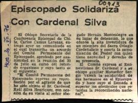 PRENSA SOBRE AGRAVIO A CARDENAL SILVA HENRIQUEZ AL VISITAR AL ABOGADO DETENIDO HERNAN MONTEALEGRE