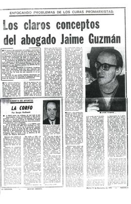 LOS CLAROS CONCEPTOS DEL ABOGADO JAIME GUZMAN