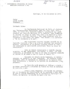 CARTA A JAIME GUZMAN