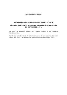 Actas Comisión Constituyente III