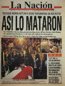 Portada La Nación "Así lo mataron"