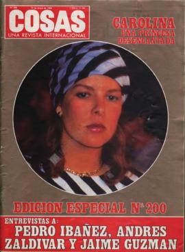 Entrevista en Cosas "Un endurecimiento del gobierno carecería de destino político..."